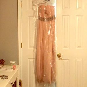 Light pink jovani prom dress
